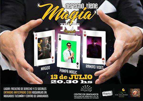 Presentarán la puesta “El derecho tiene magia” Presentarán la puesta “El derecho tiene magia”